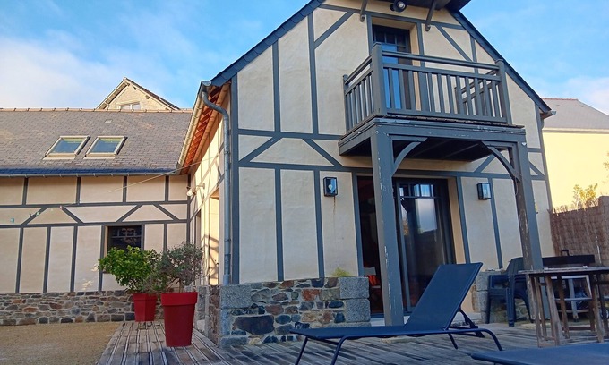 Plerin House | Seaside cottage in Brittany, 200m from the Rosaires beach in Plérin