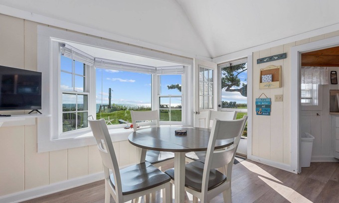 South Yarmouth Cottage | Seaside cottage with Nantucket Sound views await at The Sea Rose