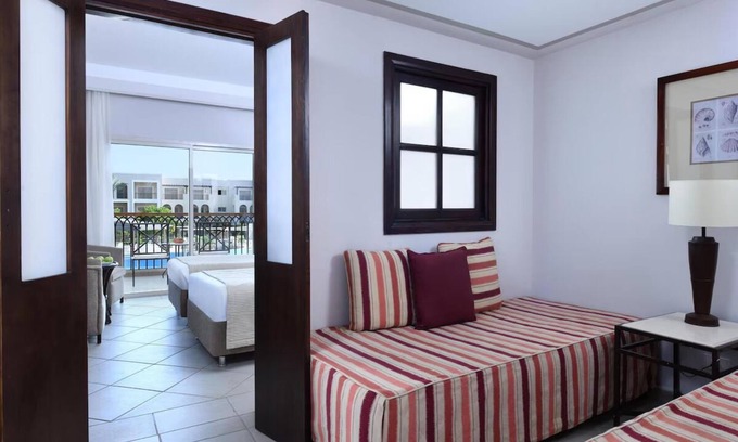 Sharm El Sheikh Hotel | Seaside Resort w/Private Beach, Games, Spa, Kids’ Pool l 4 Family Rooms