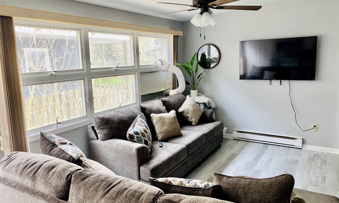 Ortley Beach Condo | Seaside Ocean Block Beach Paradise w/Deck Beach Badges and BBQ