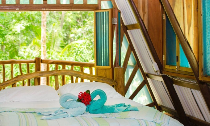 Cabuya Cabin | Secluded Beach Front Cabin in Jungle Setting.