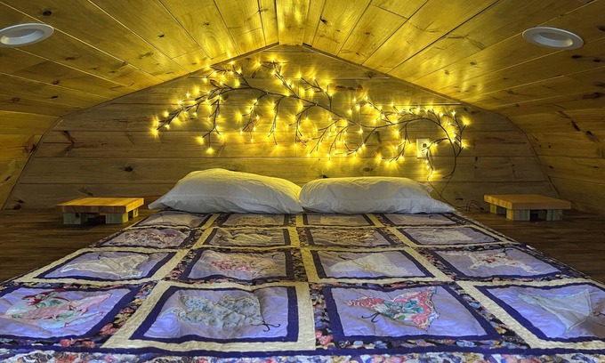 Kingston Cabin | Secluded cabin in the woods with a loft on 25 acres with private walking trails.