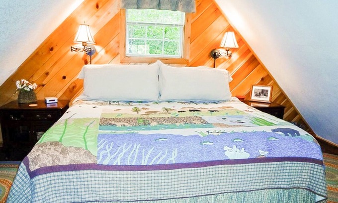 Lake Toxaway Cabin | Secluded Cabin with Fire Pit and Pickleball