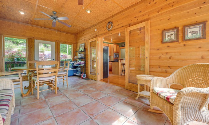 Wedowee Cottage | Secluded Cove & Fire Pit: Lake Wedowee Getaway