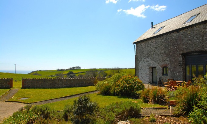 Chillington House | Secluded East Prawle Barn Down A Private Track With Un-interrupted Sea Views