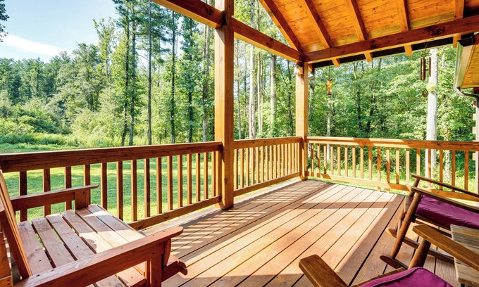 Hendersonville Cabin | Secluded, Private! Forested Hendersonville Retreat