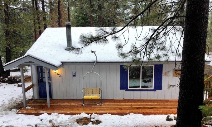 Pioneer Trail Cabin | Secluded Tahoe cabin, minutes from skiing & the lake. Large yard & pet friendly!