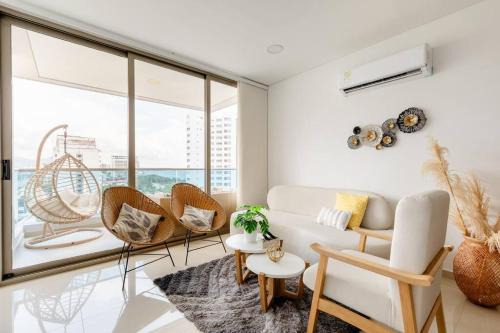 Pozos Colorados Apartment | Sensacional apartamento en Samaria Club de Playa - Santa Marta, Pozos colorados