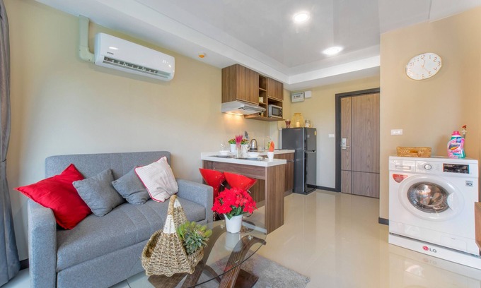 Nai Harn Apartment | Serene 1BR Retreat Near Nai Harn Beach S402