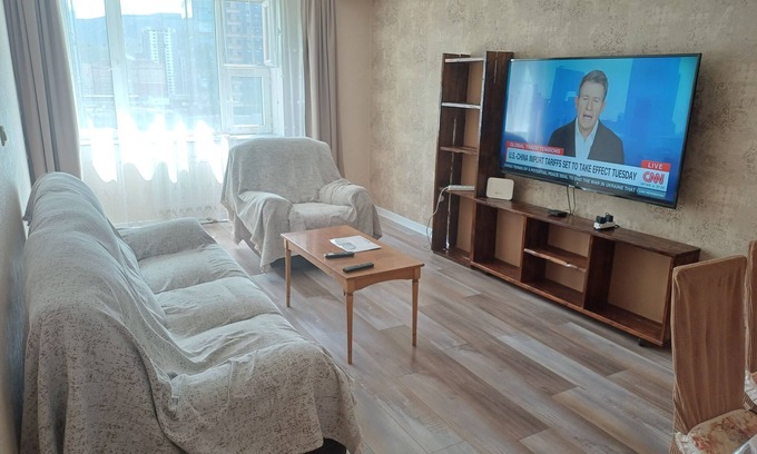 Downtown Ulaanbaatar Apartment | Serene 2-bedroom apartment in Ulaanbaatar