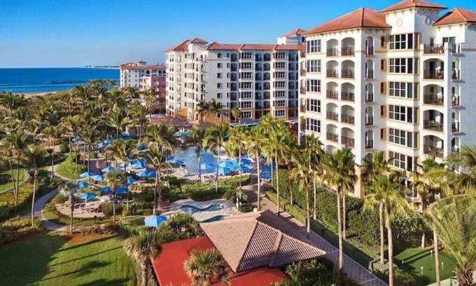 Palm Beach Shores Hotel | Serene Beachfront Escape at Marriott's Ocean Pointe- one bedroom villa