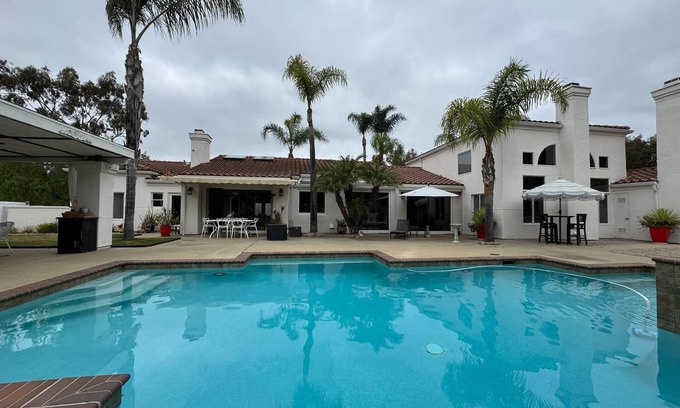 Encinitas House | Serene Mini Estate in wonderful Encinitas w/game room, AC, Sauna, Pool and Spa.