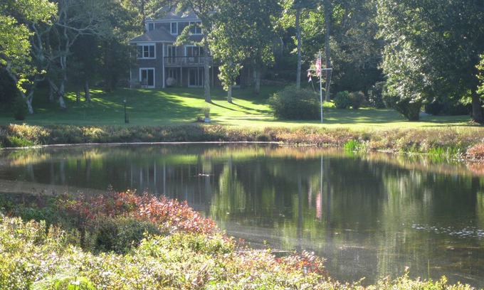 Oak Bluffs House | Serene Sengekontacket Pond Getaway