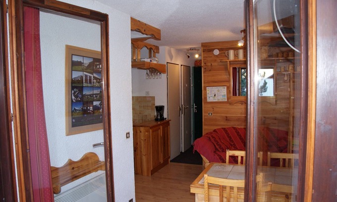 La Salle-les-Alpes Apartment | SERRE CHEVALIER 1400 L'AIGLON Studio "cozy" heart station