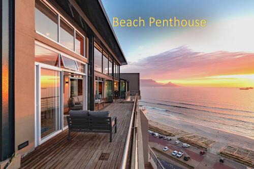 Bloubergstrand Apartment | Serviced Beach Penthouse, 100k Gemstone display, All Ensuite