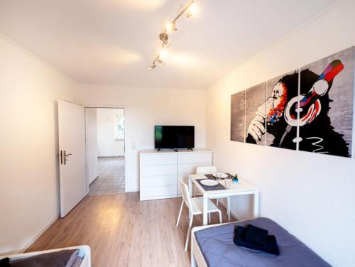 Seth Apartment | Seth C - Monteursunterkunft - Einzelbetten - gute Anbindung - Bettwäsche
