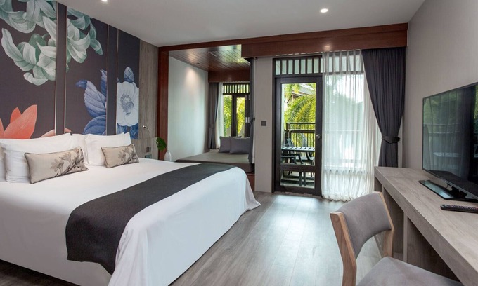 Khuekkhak Resort | (SHA+)contemporary Asian style Deluxe Room (D03)