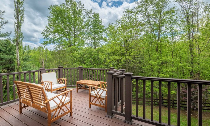Hood Cabin | Shenandoah Cabin w Hot Tub, Sauna & Fire Ring