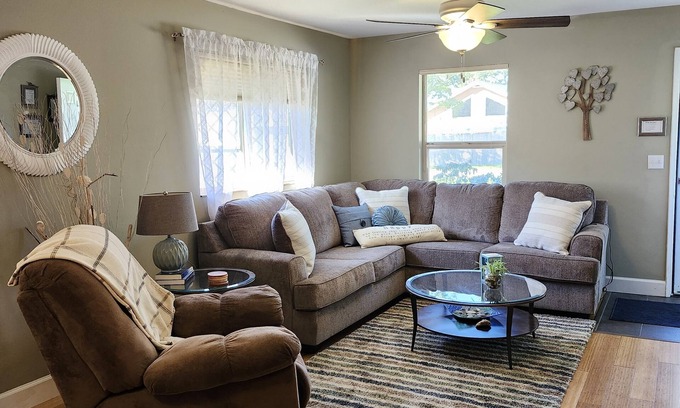 Port Orford House | Short walk to ocean beaches and restaurants.