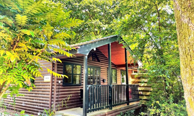 Llanybri House | Shrew Lodge-woodland Lodges-Hot Tub-Pembrokeshire-Tenby