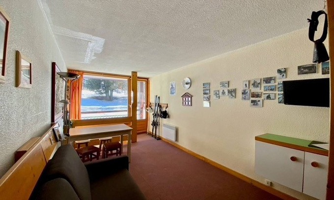 Arc-1800 Apartment | Ski-in/ski-out duplex, 8 pers, center of Les Arcs 1800