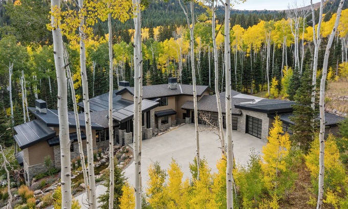 Park City House | Ski-In/Ski-Out Alpine Estate with Pool, Hot Tub, Climbing Wall in The Colony