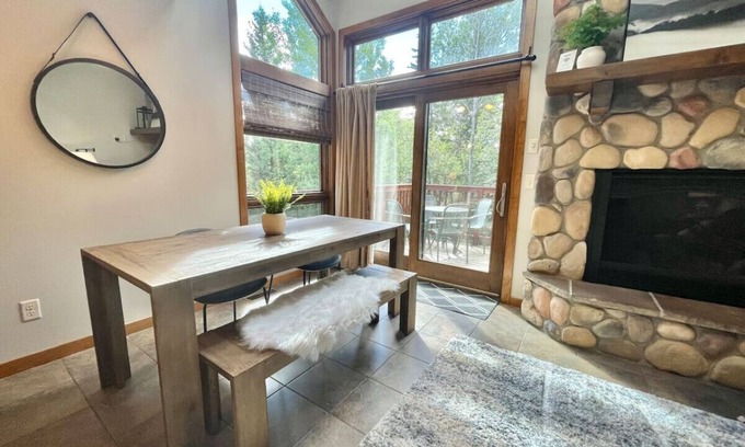 Lutsen Apartment | Ski in Ski out Townhome Indoor and outdoor pools hot tub fire pits and more