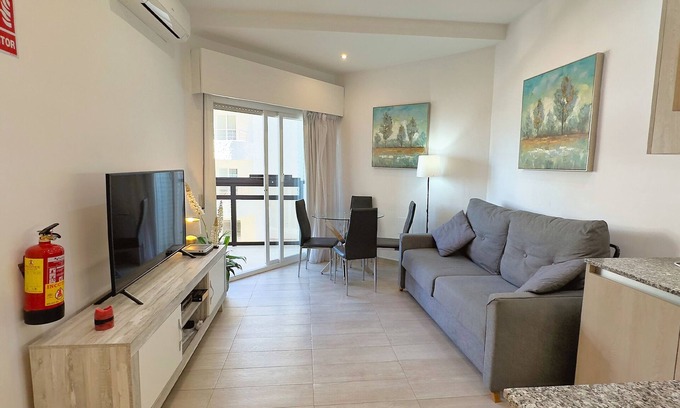 Marbella Seafront Promenade Apartment | Skol 350 - Renovated 2-Bedroom Apartment in Skol Marbella