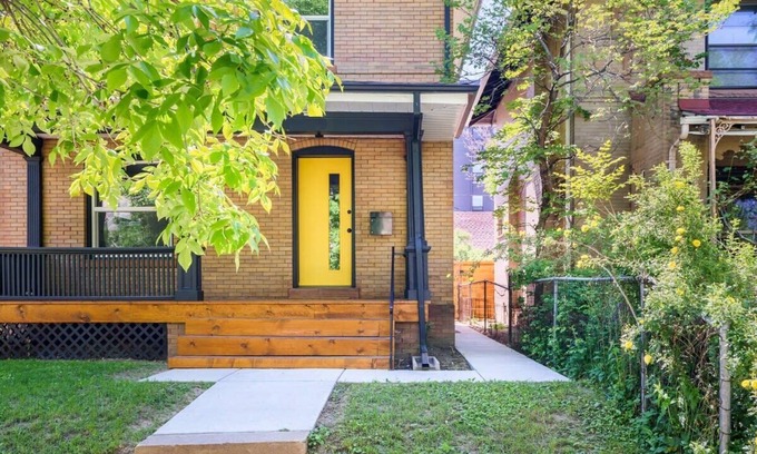 Congress Park Apartment | Sleek & Stylish Apt Steps From Bluebird Theater