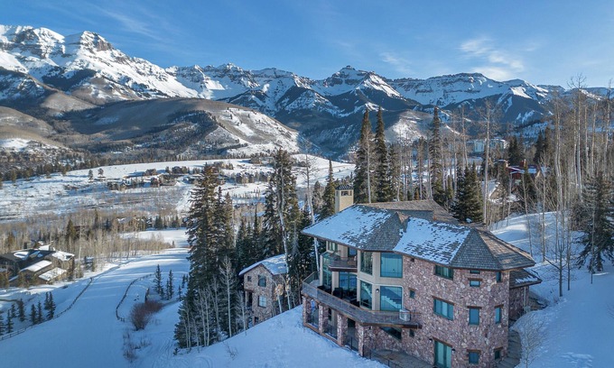 Mountain Village House | SLOPESIDE VILLA- Luxury Living, Ski-In/Out Access, A/C + Sublime Views