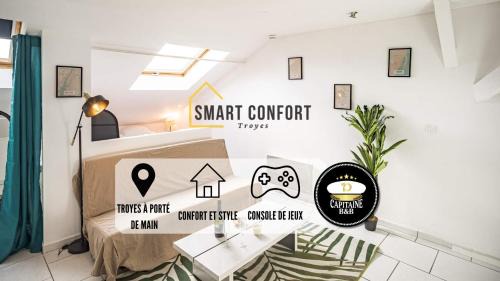 Troyes Apartment | Smart Confort 13 - Appartement confort et stylé