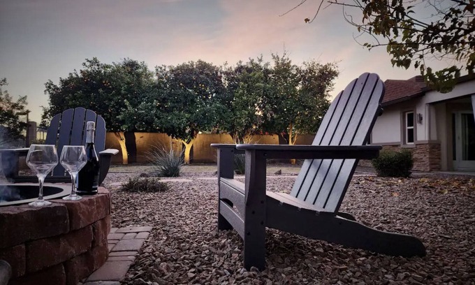 Dobson Ranch House | Snowbird, ASU, Fall Special @ Lakeview Home with movie theater, pool, firepit