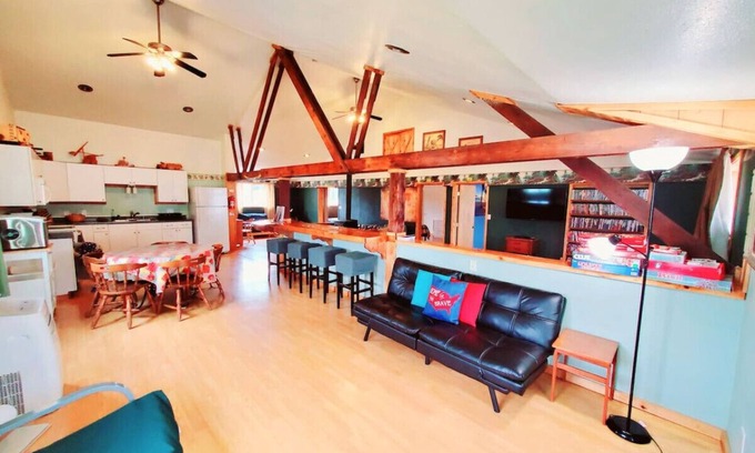 Forks Apartment | Soaring Heights Loft, Home Away From Home