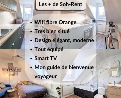 Cronenbourg Est Apartment | SOH Rent Strasbourg saint Florent proche Gare