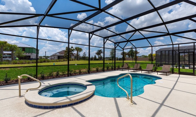 Sunridge Woods House | ⛱ Solterra - 5★ Community - Disney Area - Games Room - Extended Pool and Deck ✈