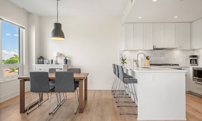Bridgeland Apartment | Sophisticated 2 Bed, 2 Bath Condo with Abundant Natural Light in Bridgeland