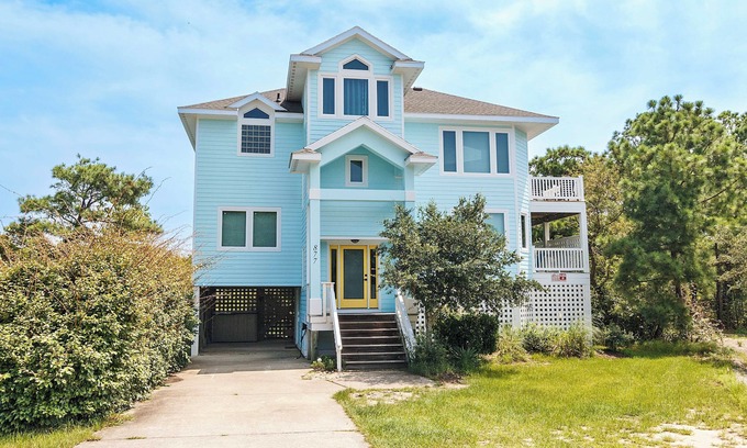 Monteray Shores House | Soundside, Hot Tub, Community Amenities, MS2, Catchin Waves