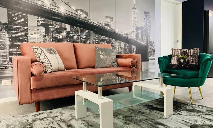 South Brisbane Apartment | Southbank Modern Luxe Apartment