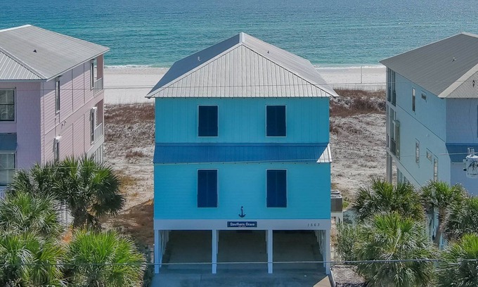 Gulf Shores House | Southern Grace by GSVR | Charming Beachfront Retreat + FREE Activities/Golf