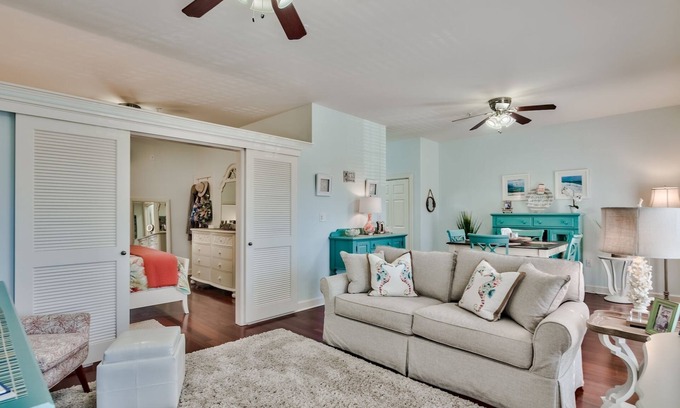 Seacrest Beach Condo | Spacious 1-bedroom condo in Seacrest, near Rosemary and Alys