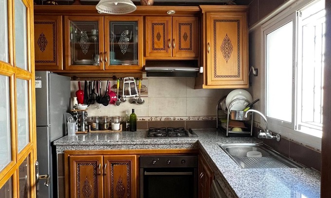 Branes Apartment | Spacious 3-bedroom apartment with fitness room and WiFi in awesome Tanger