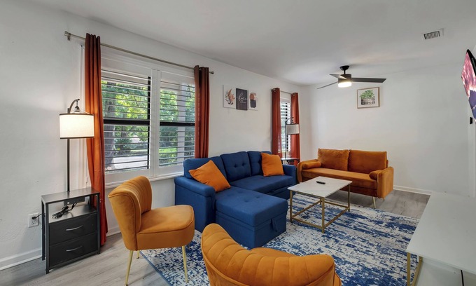 Tallahassee House | Spacious 4-bedroom house with AC and WiFi in charming Tallahassee