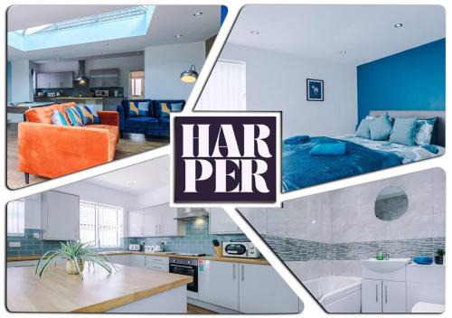 Buckley House | Spacious 4BR Detached Bungalow by Harperletting - Pool Table & Driveway, Buckley