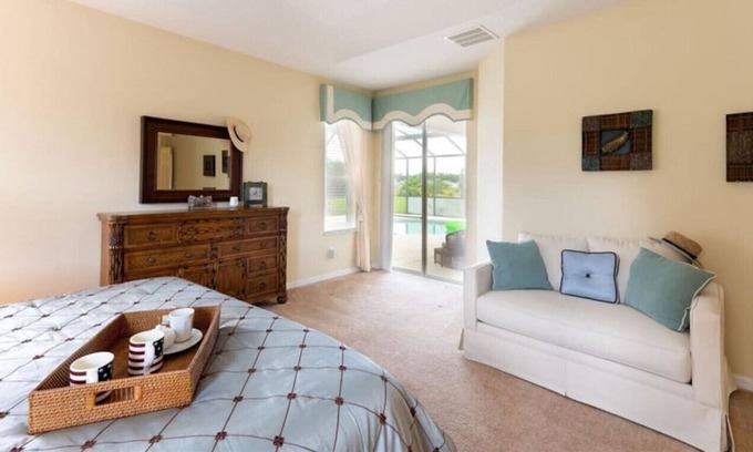 Watersong House | Spacious 5 BR Pool Home near Disney/w/ WI-FI -BBQ