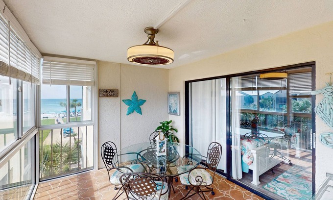 Biltmore Beach Condo | Spacious beachview condo, full kitchen, shared pool & beach access