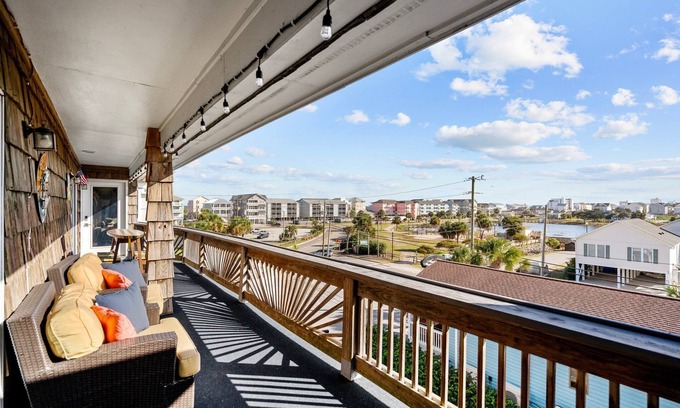 Carolina Beach Condo | Spacious condo close to everything! Elevator, gameroom garage, kid/pet friendly!