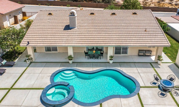 Desert Hot Springs House | Spacious Desert Retreat — Perfect for Families & Friends!