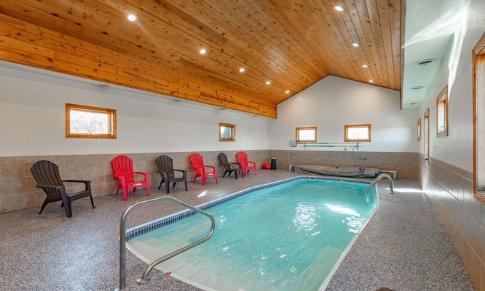 McHenry House | Spacious Dog Friendly Retreat w/Pool & Fireplaces