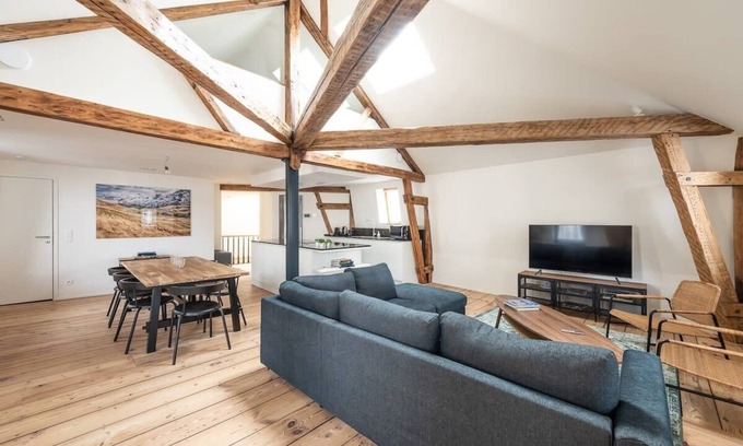 Lower Town Apartment | Spacious Duplex Close to all Cultural Sites