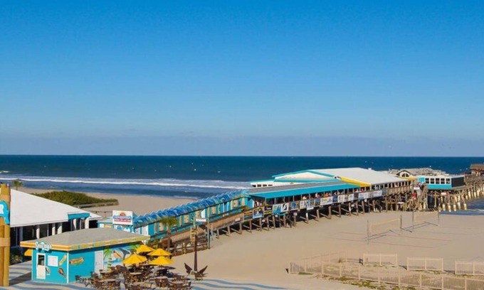 Avon By The Sea Condo | Spacious Ground Floor Condo - Steps to the Pier, Beach & Large Heated Pool!
